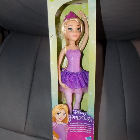 DISNEY PRINCESS BALLERINA RAPUNZEL 11" DOLL HASBRO NEW - Picture 1 of 3